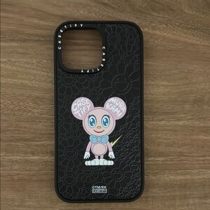Casetify Black and Pink Cartoon Character Phone Case